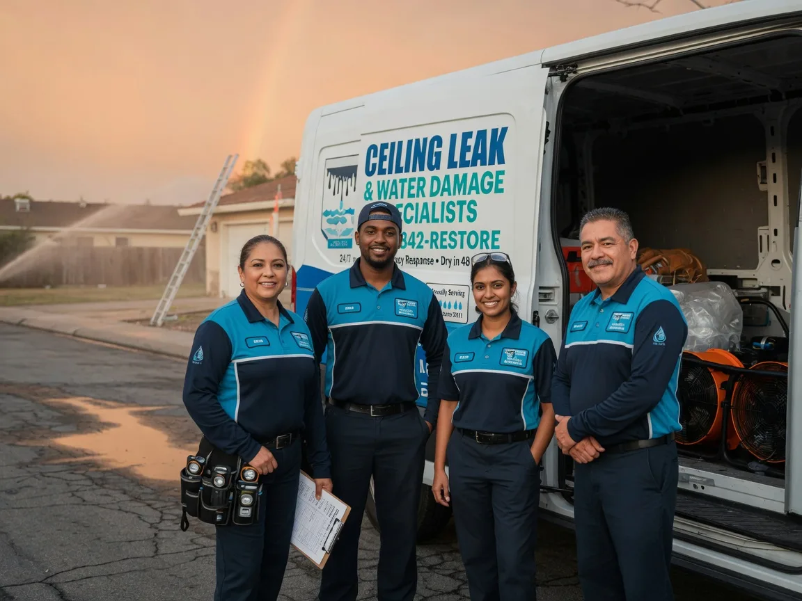 Ceiling Leak Cleanup company in Illiopolis, IL
