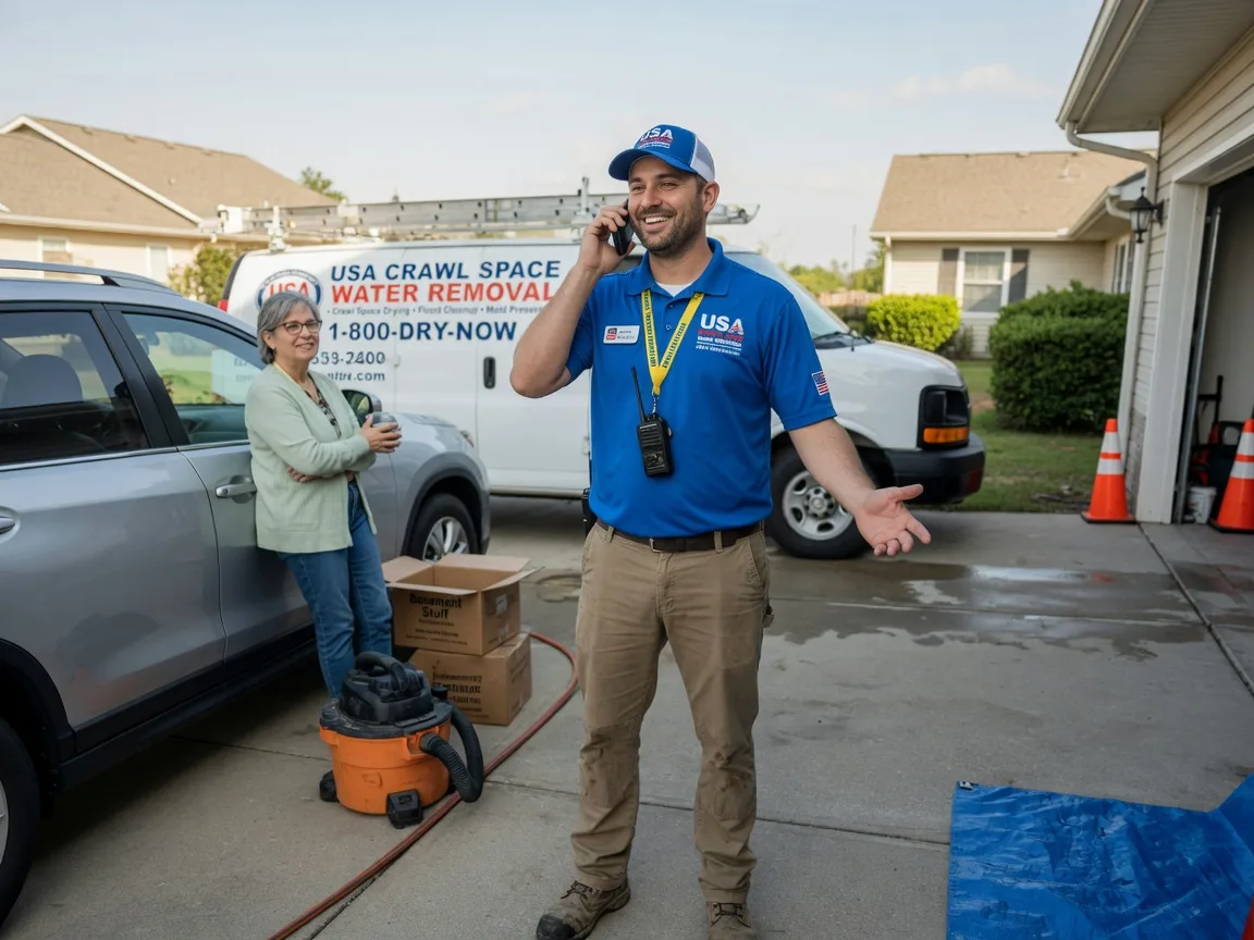 Crawl Space Water Removal Illiopolis, IL FAQs